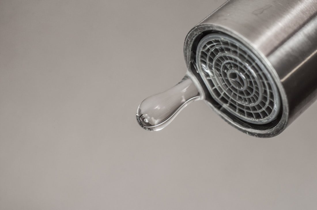 a water softener droplet